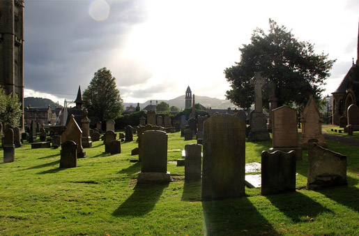 photo d'un cimetière